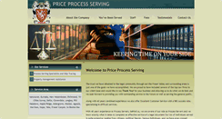 Desktop Screenshot of priceprocessserving.com